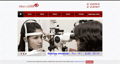 Desktop Screenshot of oko-laser.pl